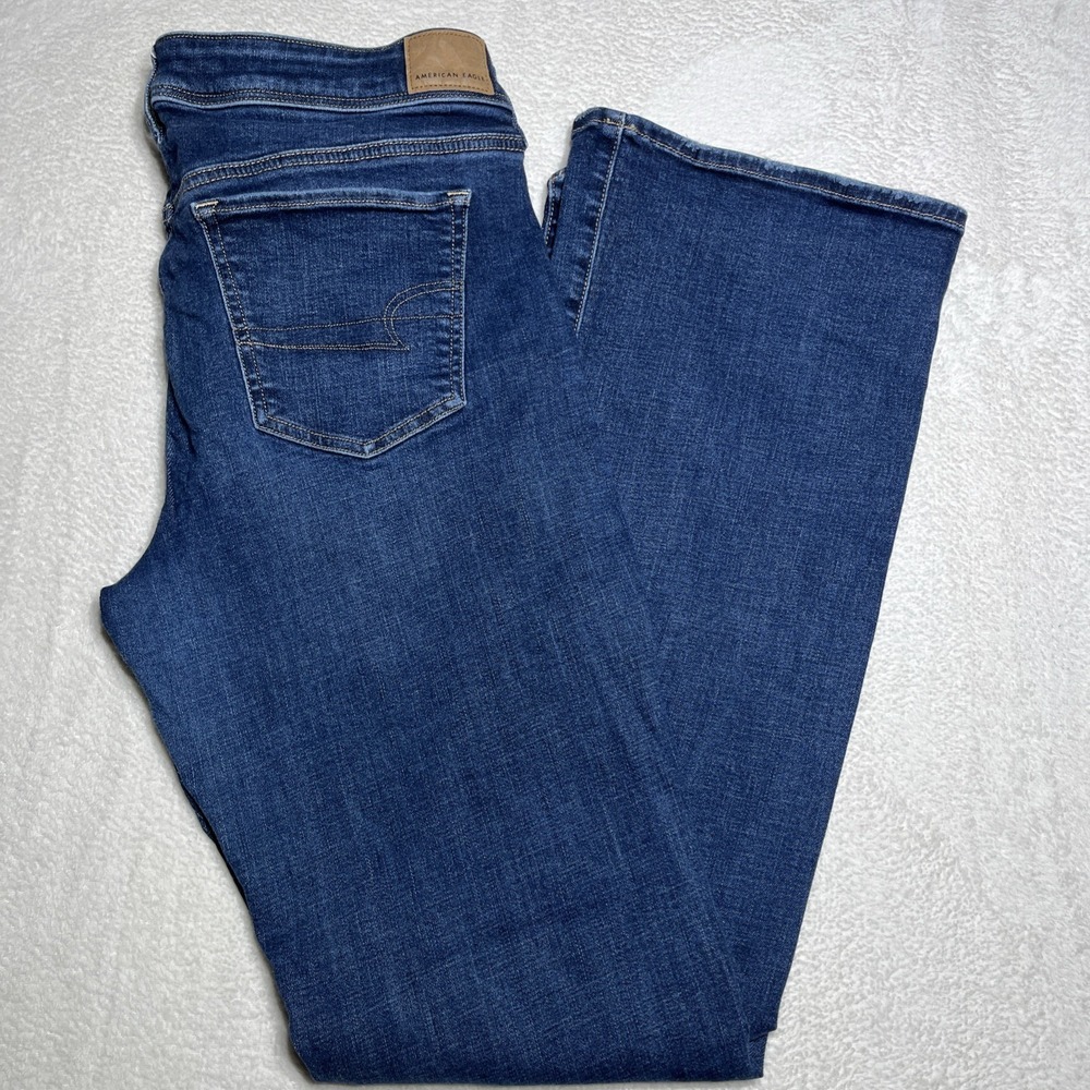 American Eagle Outfitters Women's Super Stretch Jeans Size 14 X-Long